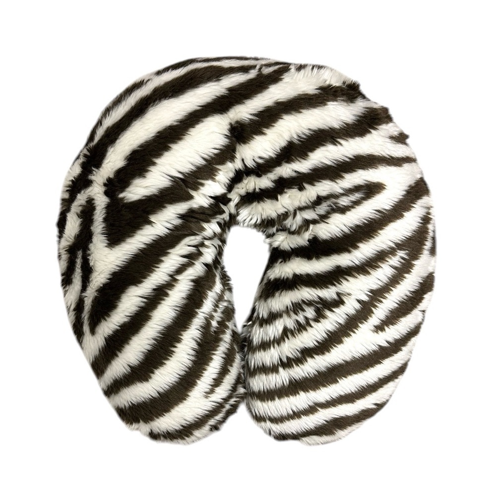 Pottery Barn Teen Neck Pillow in Zebra Print
